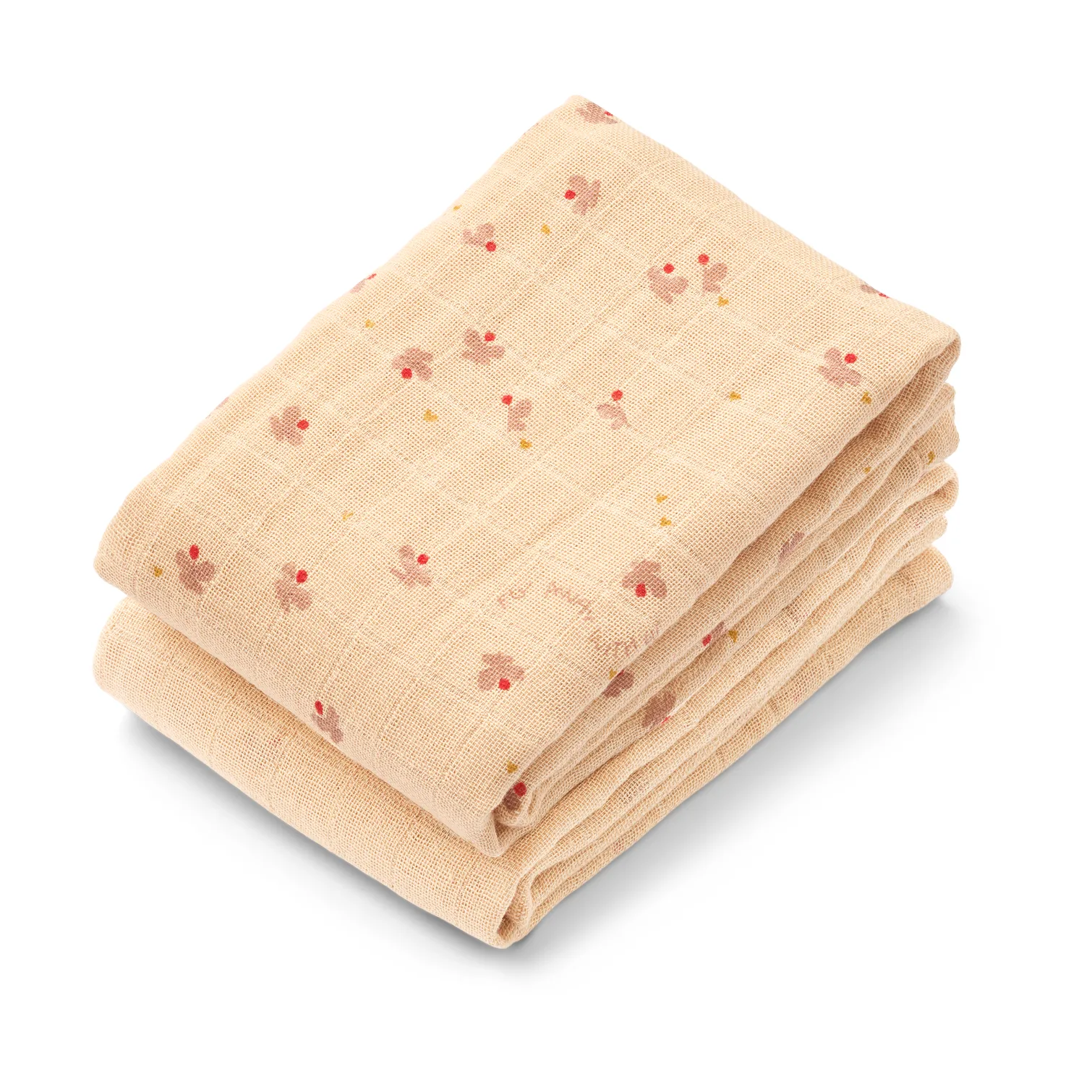 Lewis mousseline doek 2-pack 65x65 cm, Mini butterfly-apple blossom mix Liewood
