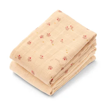 Lewis mousseline doek 2-pack 65x65 cm - Mini butterfly-apple blossom mix - Liewood