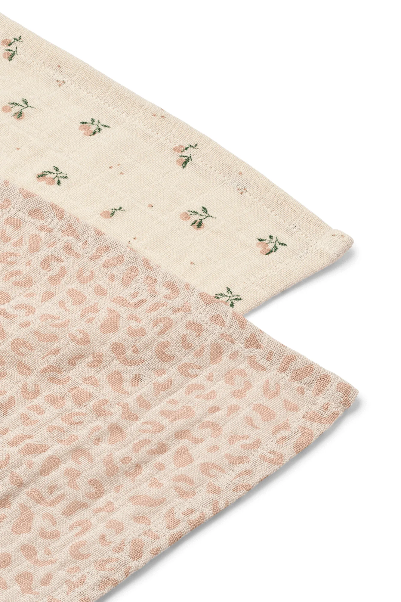 Lewis mousseline doek 2-pack 65x65 cm, Mini leo-Mini peach mix Liewood