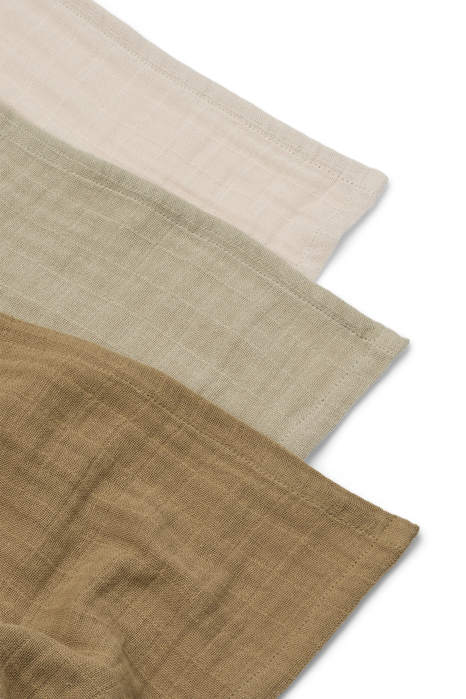 Lewis muslin hydrofiele doek 3-delig 65x65 cm, Sandy mix Liewood