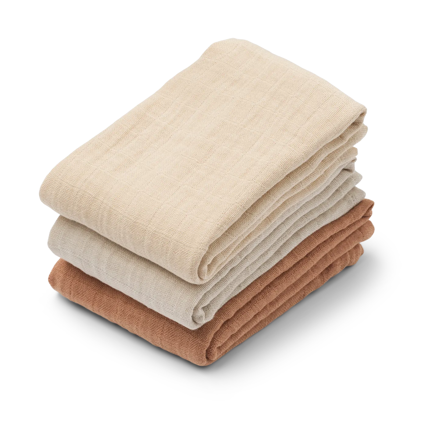 Lewis muslin hydrofiele doek 3-delig 65x65 cm, Tuscany rose mix Liewood