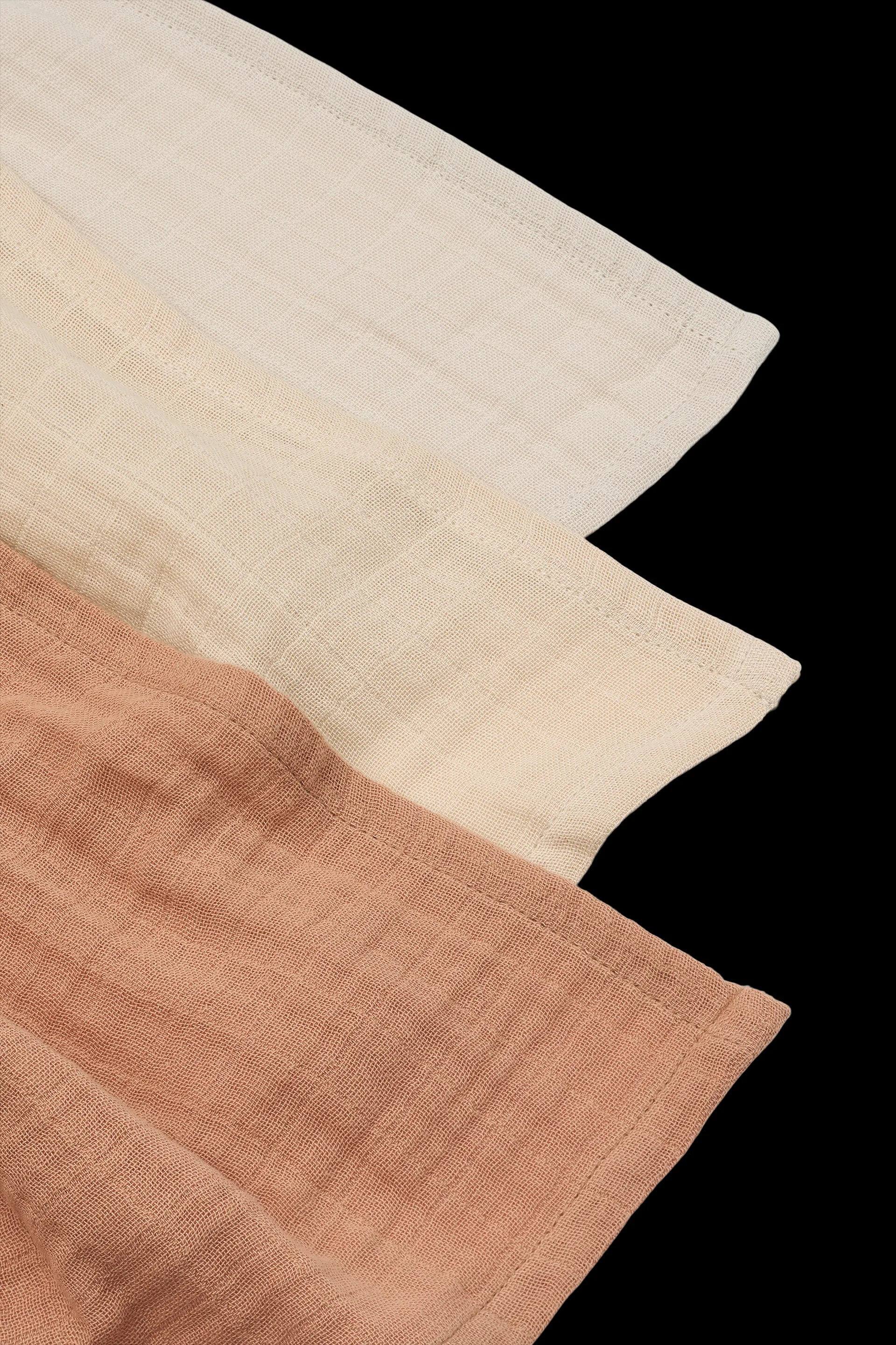 Lewis muslin hydrofiele doek 3-delig 65x65 cm, Tuscany rose mix Liewood