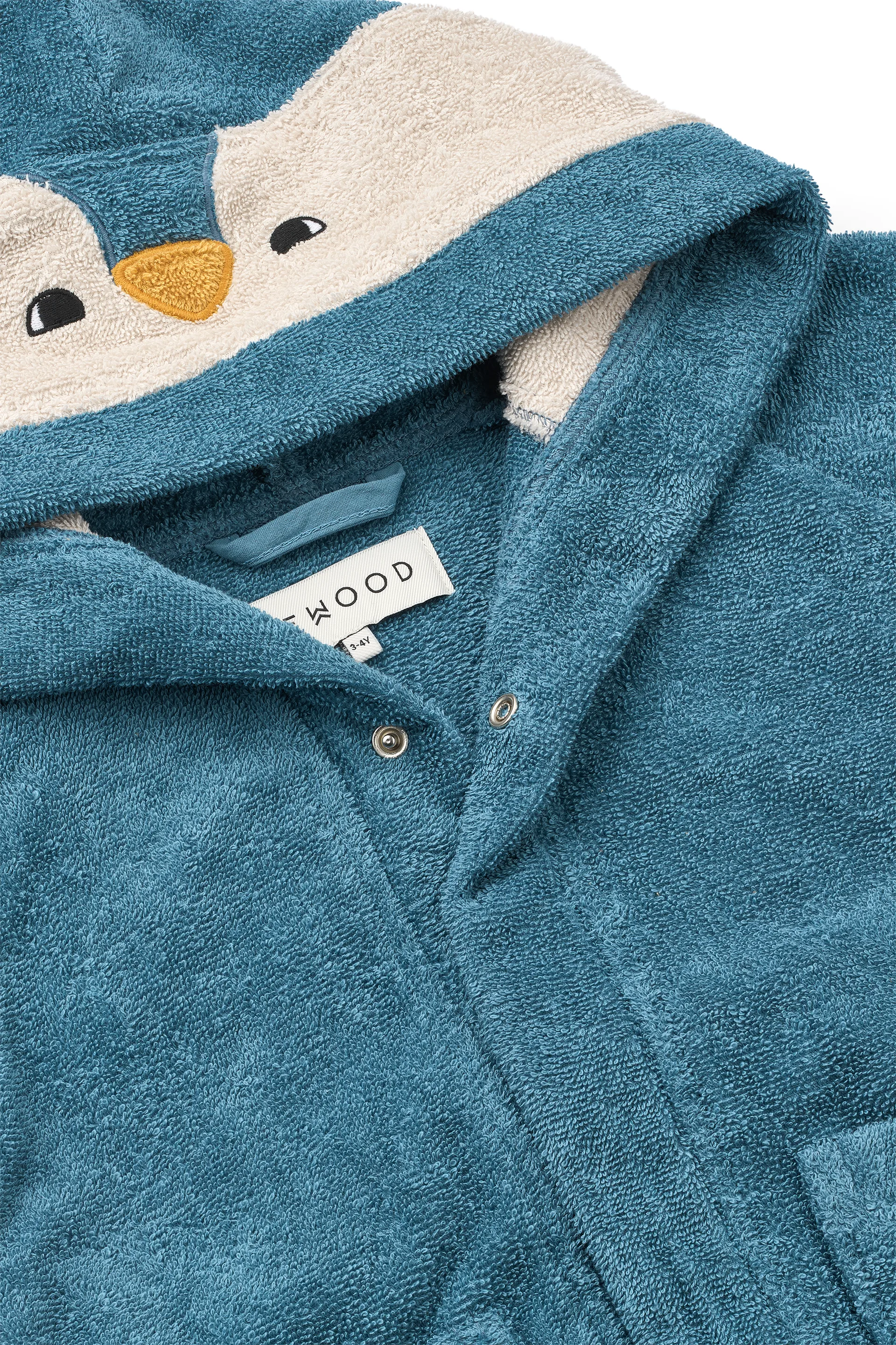 Lily badjas, Penguin oceanview mix, 1-2 jaar Liewood