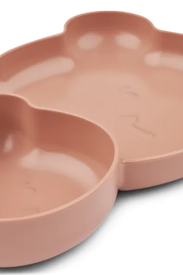 Magus Bear Divider bord 2-delig - Pale tuscany - Liewood