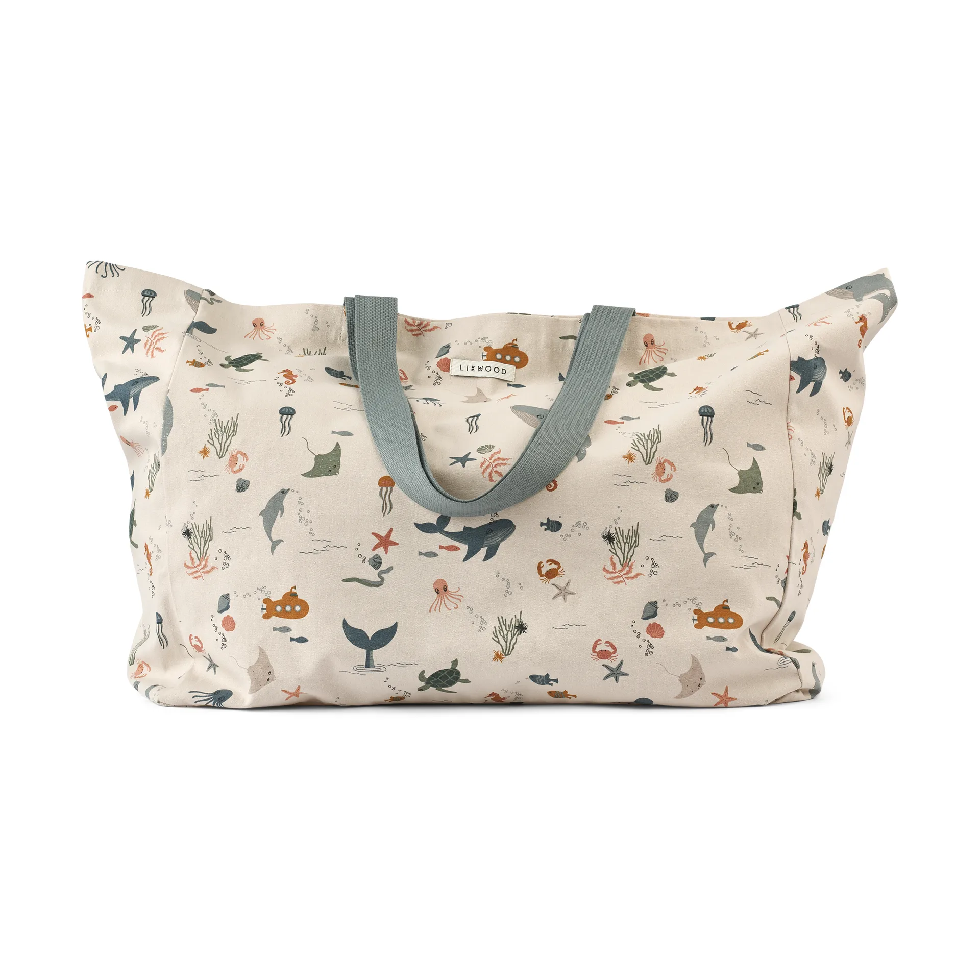 Maxi totebag 54,4x46 cm, Sea creature-sandy Liewood