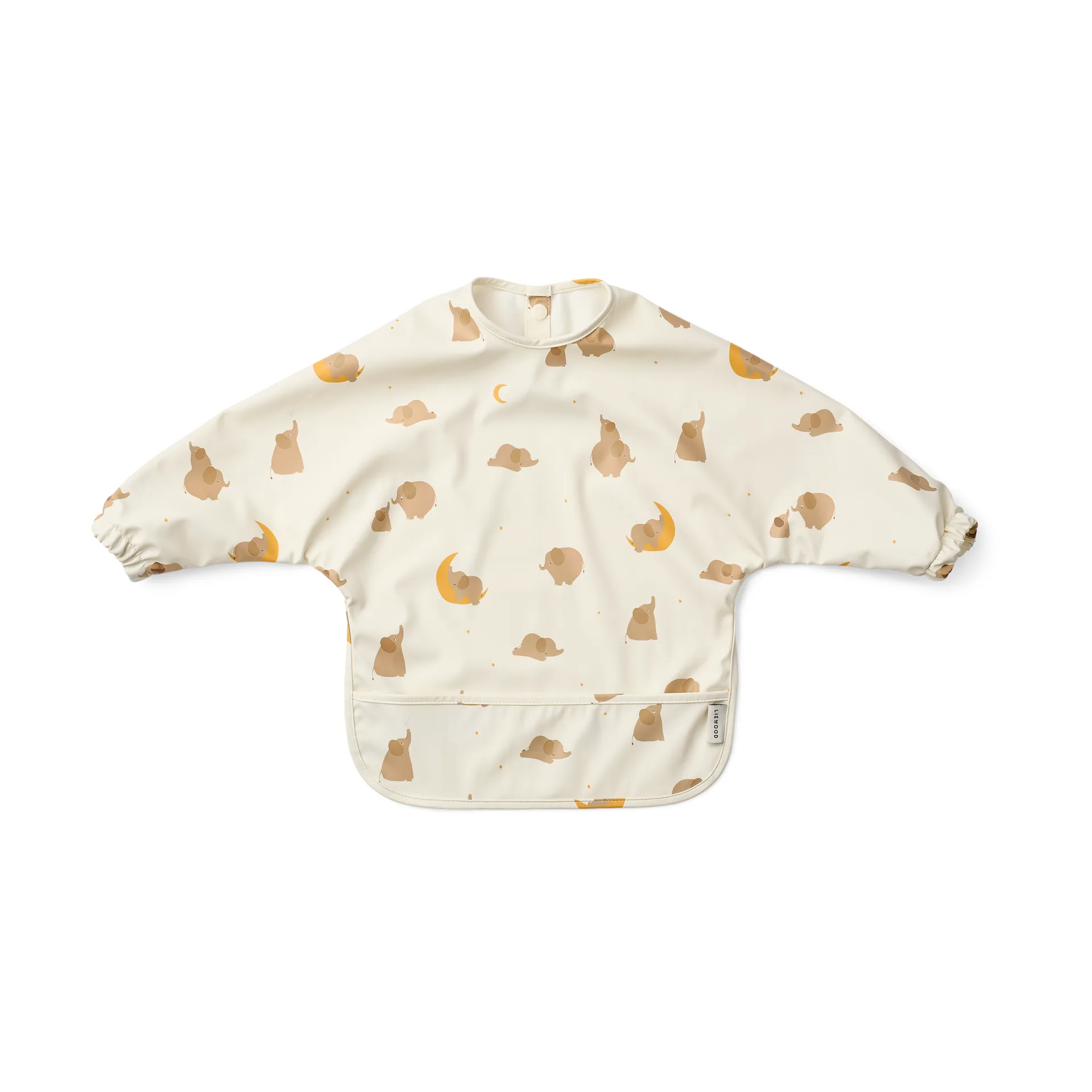 Merle slab met mouw, Elephant-Creme de la creme Liewood