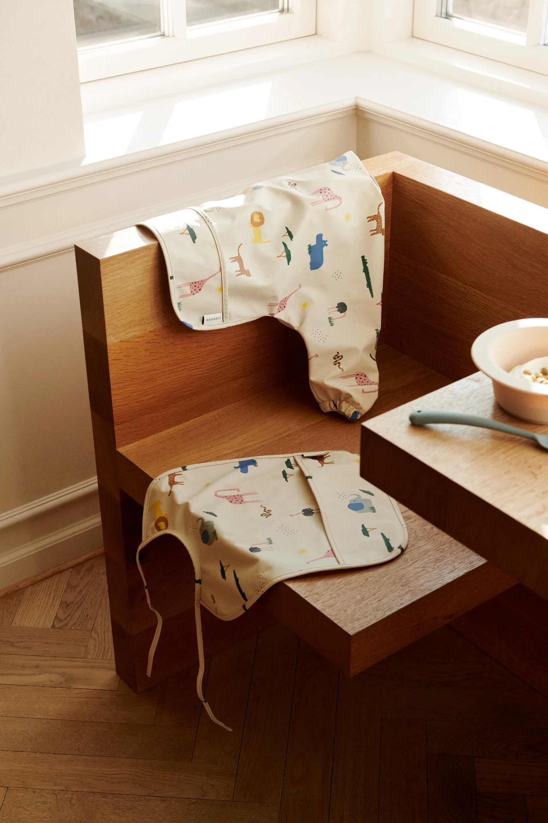 Merle slab met mouw, Safari sandy mix Liewood