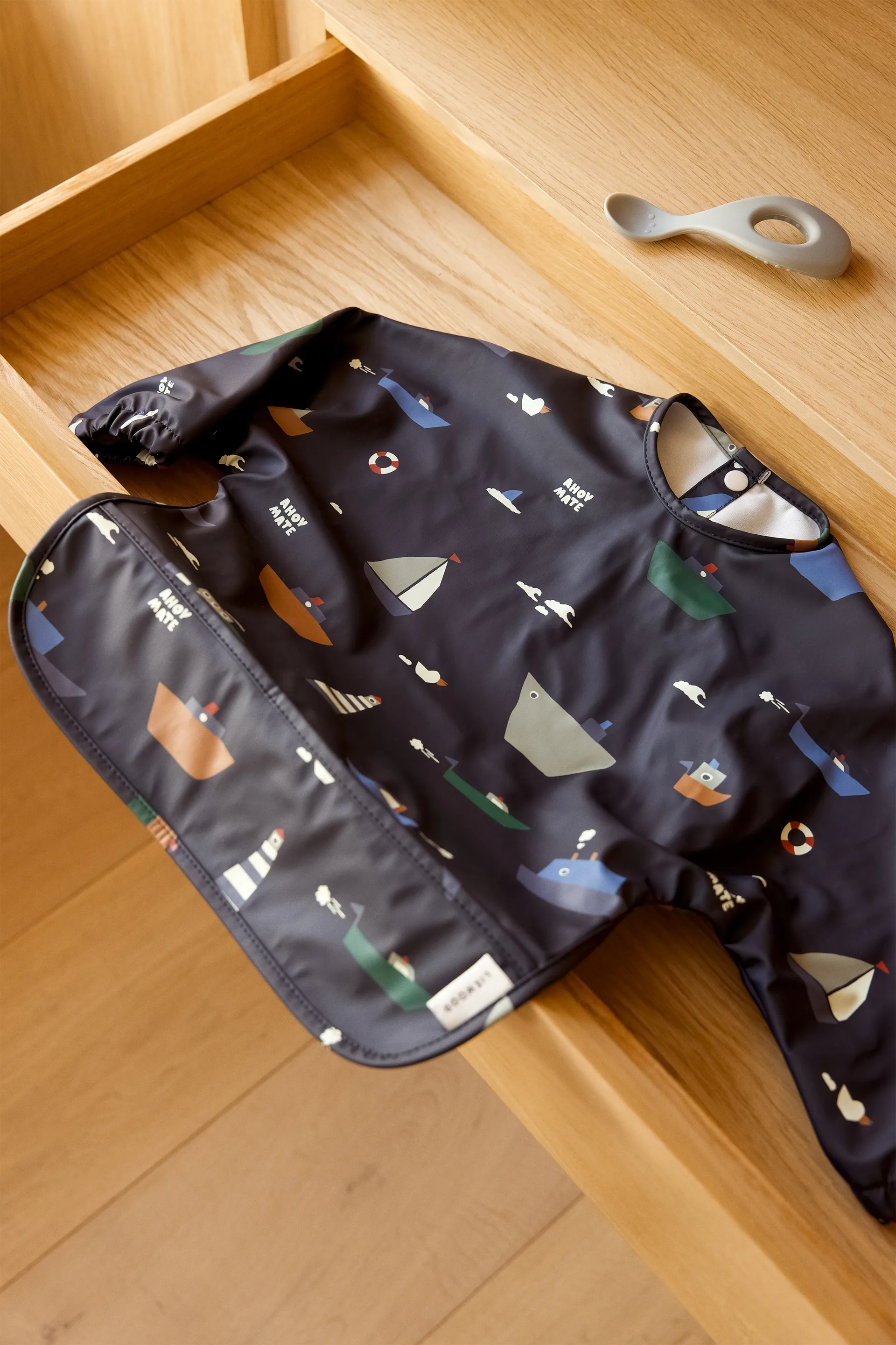 Merle slab met mouw, Sailing-classic navy Liewood