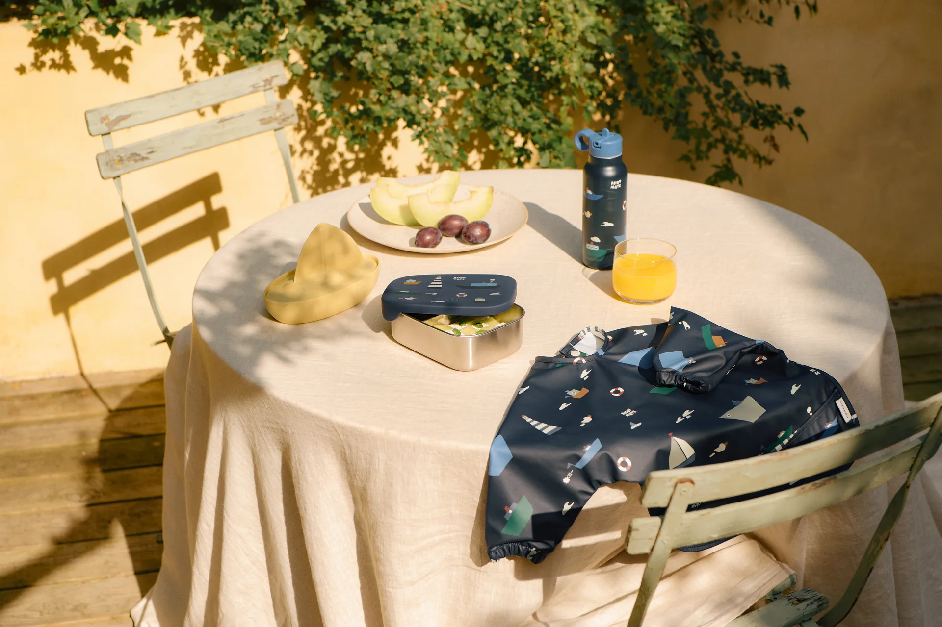 Merle slab met mouw, Sailing-classic navy Liewood