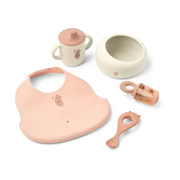Mileah baby eetset - Wild child/Rosey - Liewood