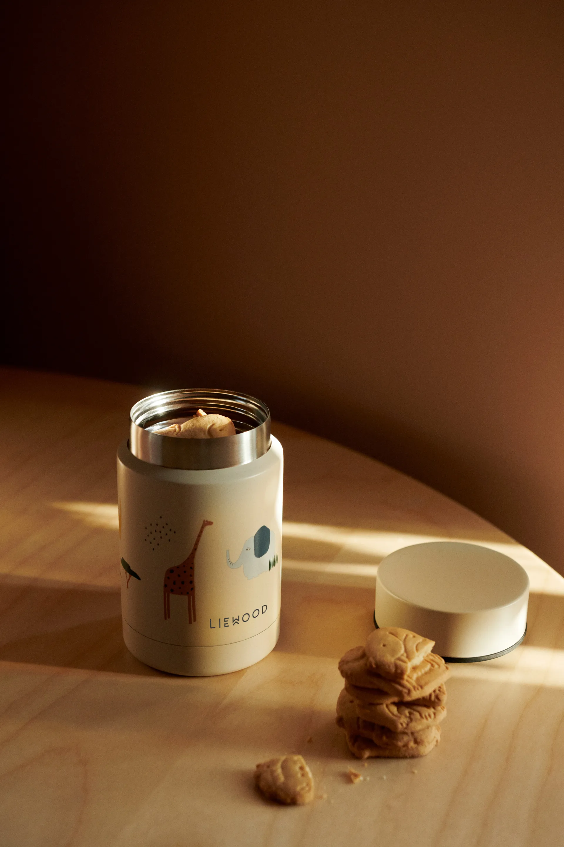 Nadja thermobak 0,25 L, Safari sandy mix Liewood