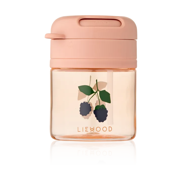 Pavia beker met rietje - Berry-Pale Tuscany, 28 cl - Liewood