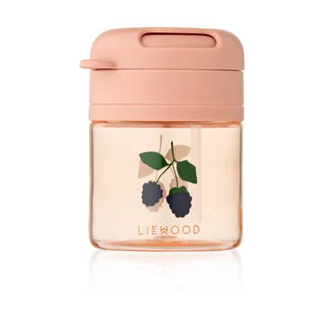 Pavia mok met rietje 28 cl - Berry-Pale Tuscany - Liewood