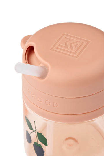 Pavia mok met rietje 28 cl - Berry-Pale Tuscany - Liewood