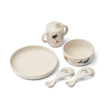Ryle servies set 5-delig - Sea creature-Sandy - Liewood
