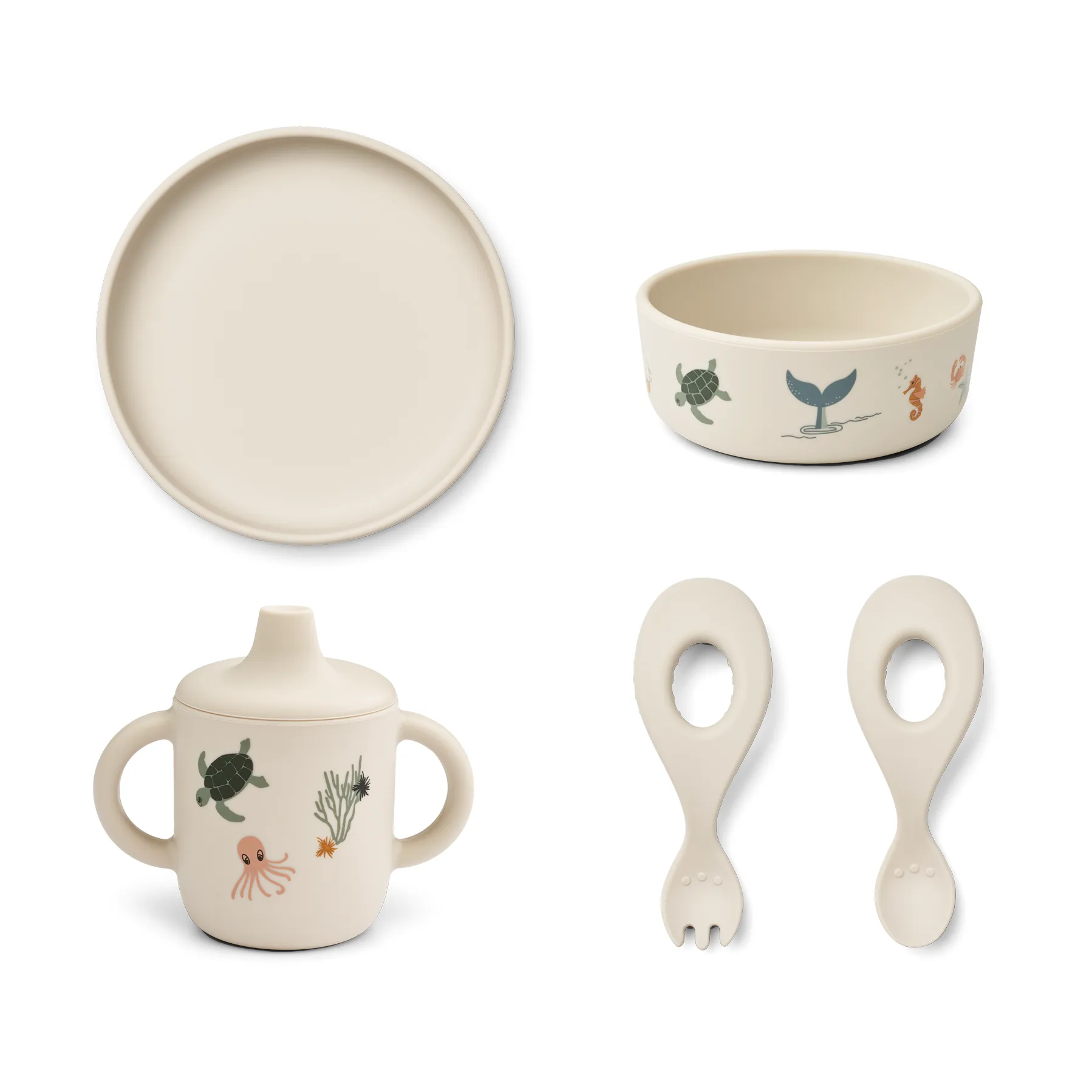 Ryle servies set 5-delig, Sea creature-Sandy Liewood