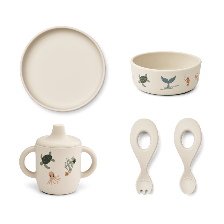 Ryle servies set 5-delig, Sea creature-Sandy Liewood