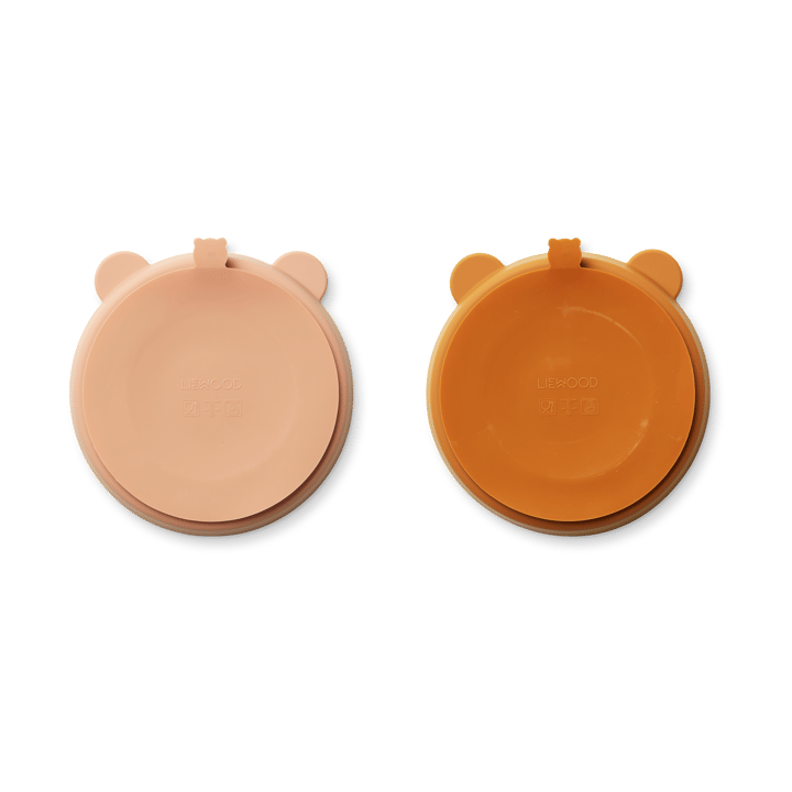 Stacy vakjesbord 2-pack, Mustard-tuscany rose mix Liewood