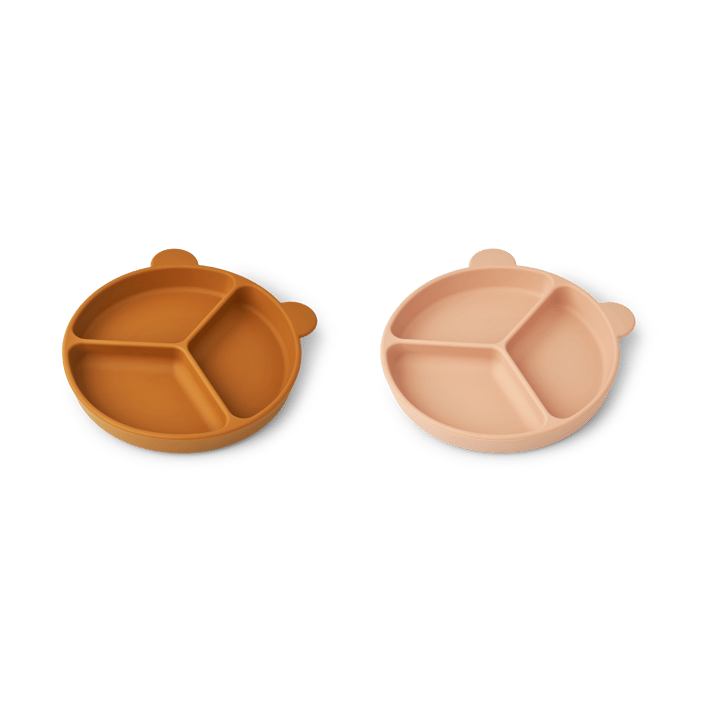 Stacy vakjesbord 2-pack, Mustard-tuscany rose mix Liewood