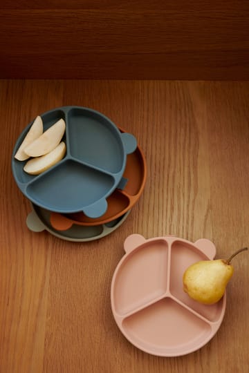 Stacy vakjesbord 2-pack - Mustard-tuscany rose mix - Liewood