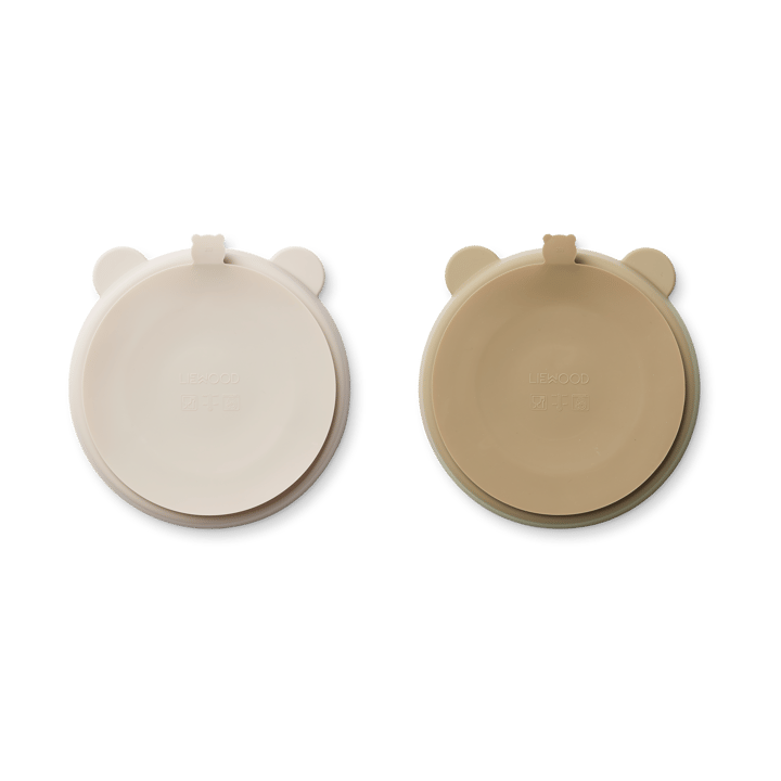 Stacy vakjesbord 2-pack, Sandy-Oat Liewood