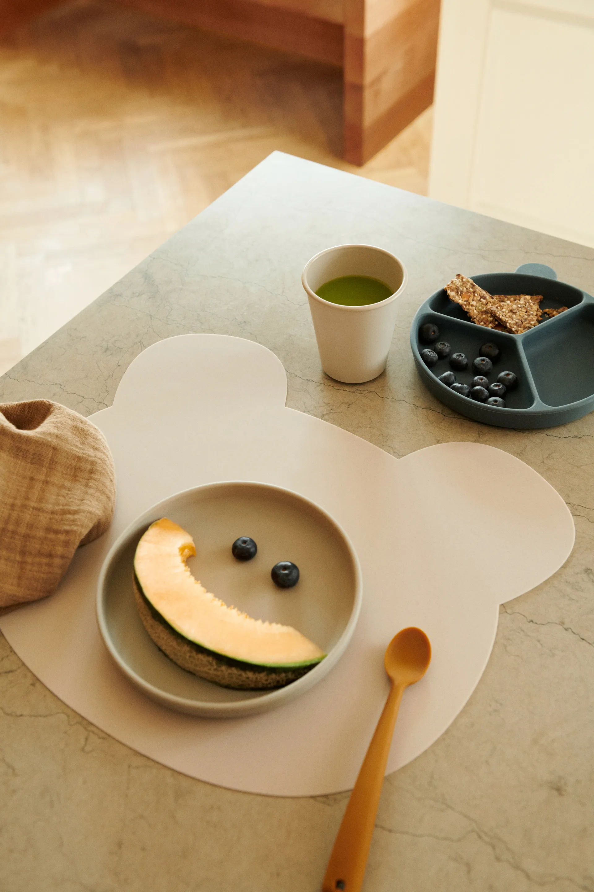 Stacy vakjesbord 2-pack, Sea blue-Whale blue Liewood