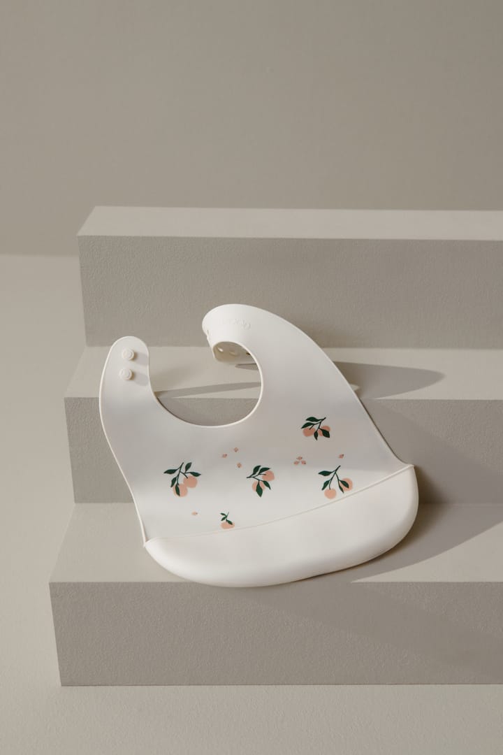 Tilda slab siliconen 2-pack, Peach-Sea shell mix Liewood