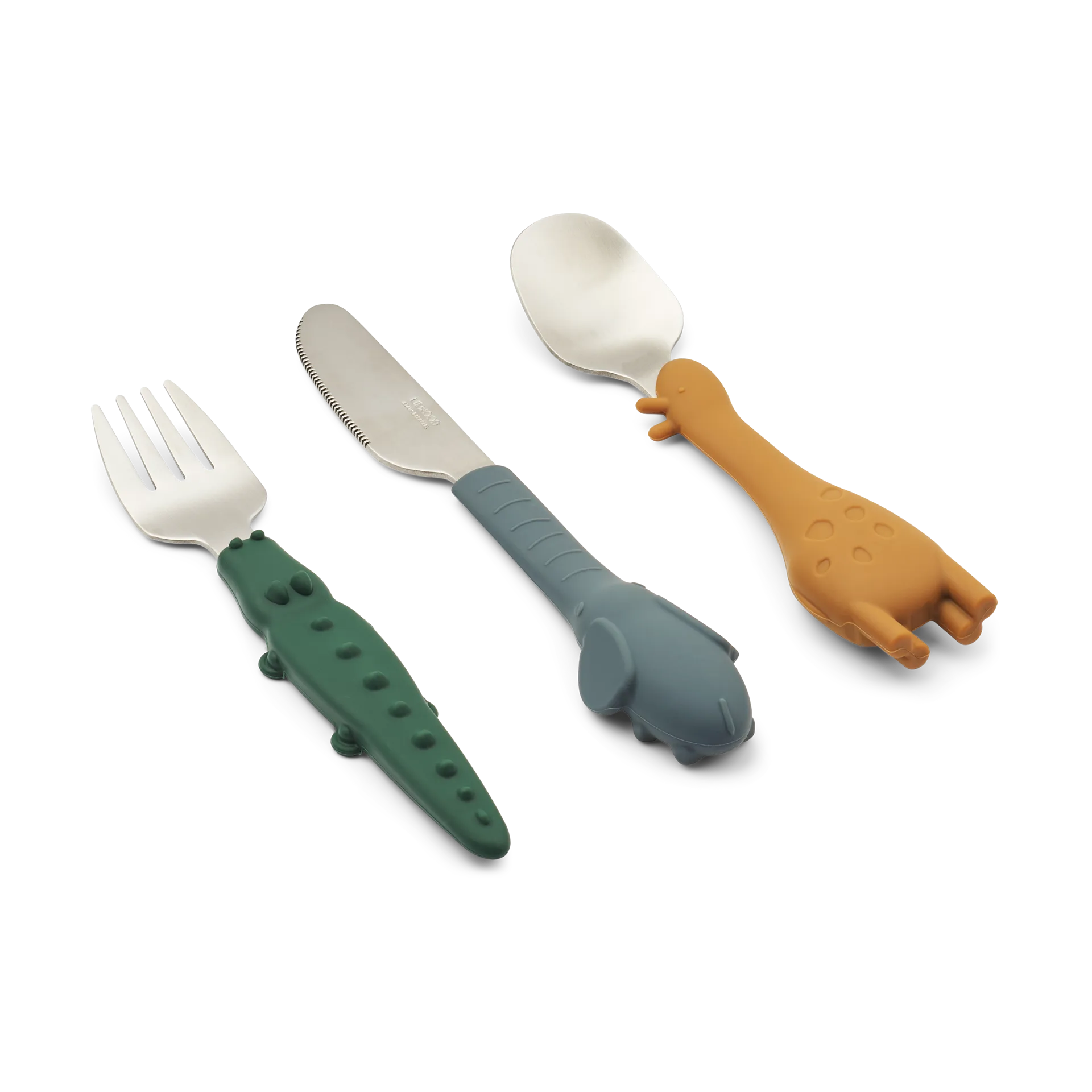 Tove all together bestekset 3-delig, Golden caramel mix Liewood