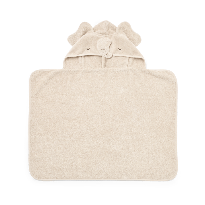 Vilas Elephant handdoek met capuchon baby - Sandy - Liewood