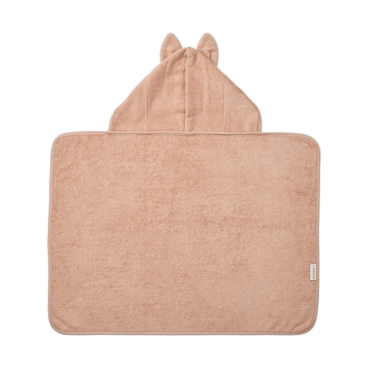 Vilias rabbit badcape handdoek met capuchon 60x80 cm, Pale tuscany Liewood