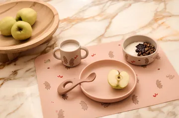 Vivi printed servies set 4-delig - Wild child/Rosey - Liewood