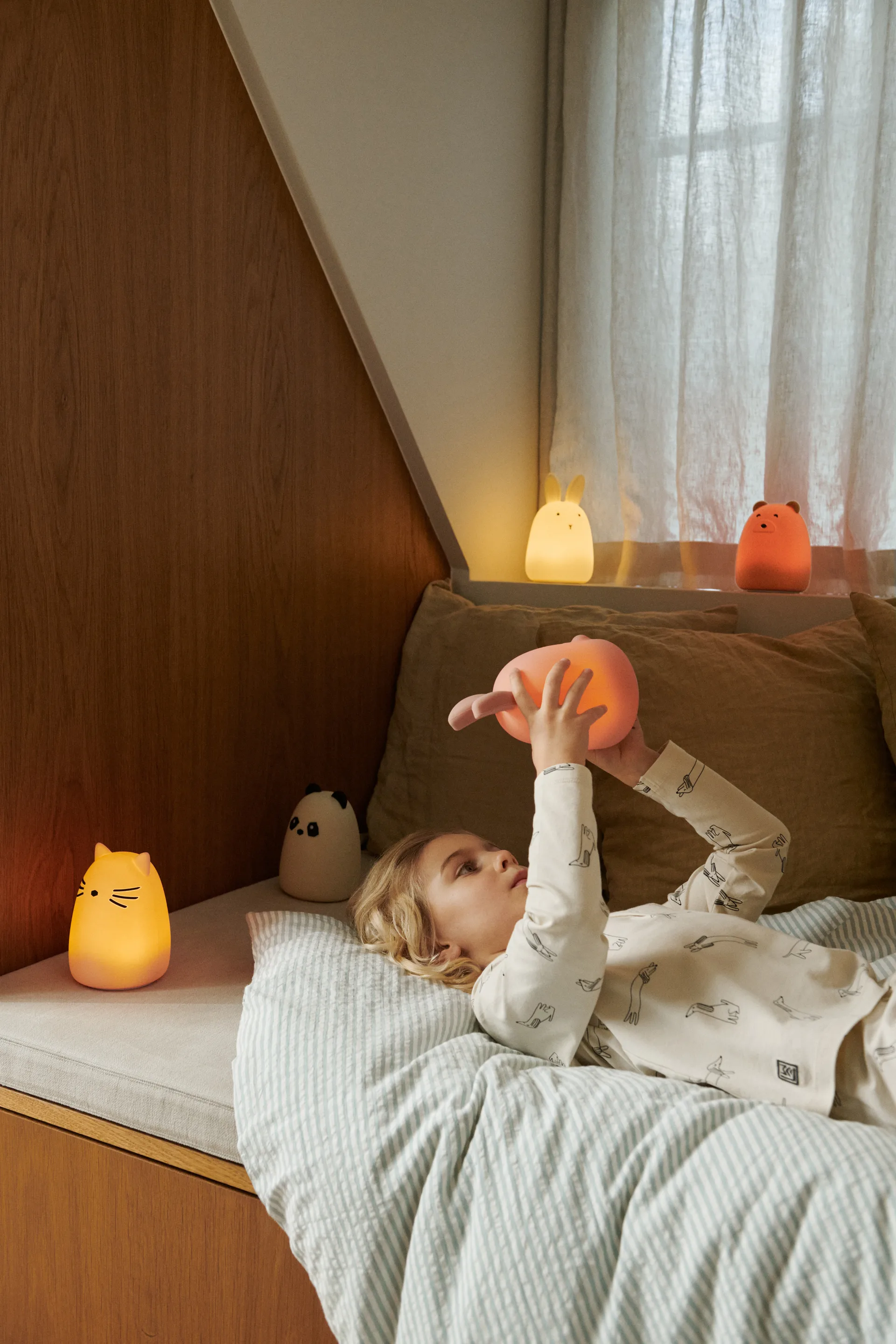 Winston panda nachtlampje, Panda creme de la creme Liewood