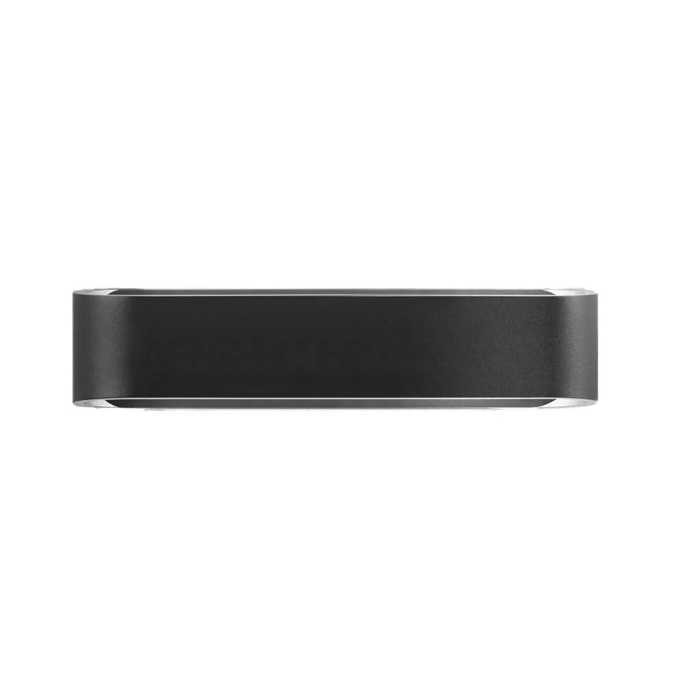 Aura W2 muurlamp, black Light-Point