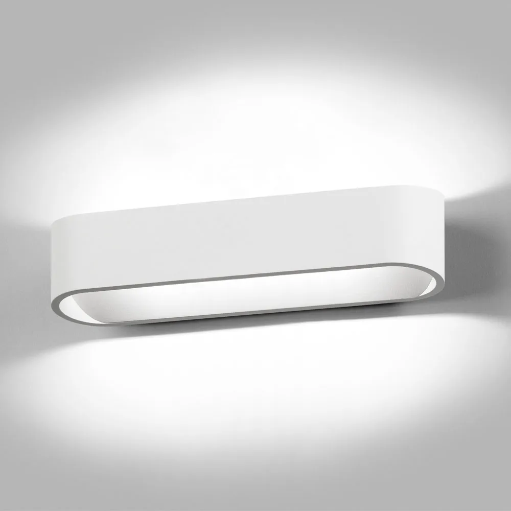 Aura W2 muurlamp, white Light-Point