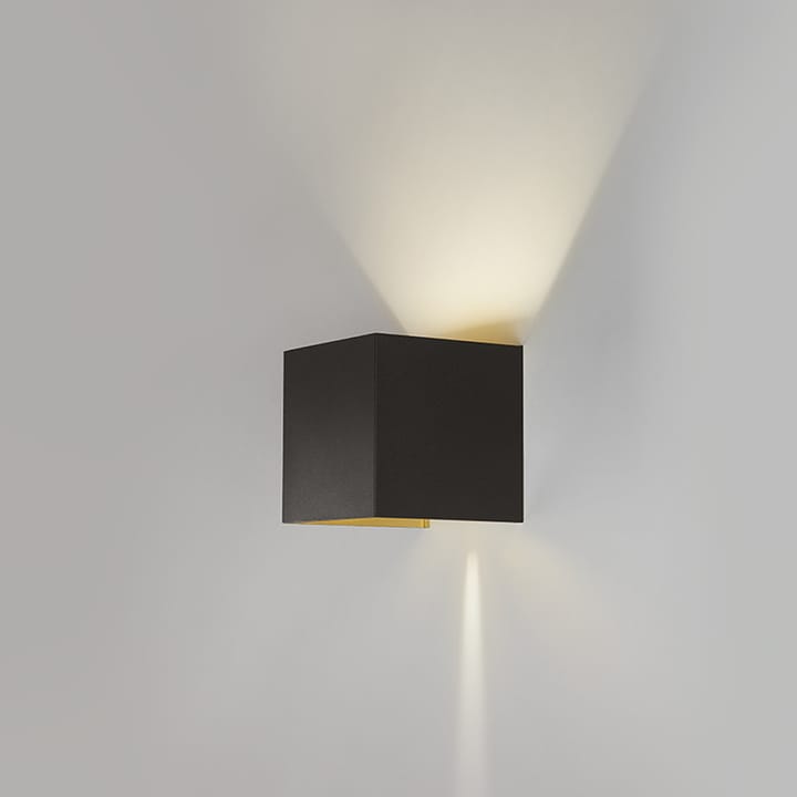 Box Mini Up/Down muurlamp, black Light-Point