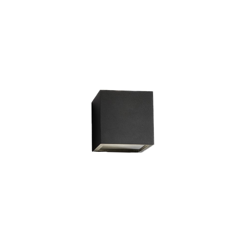 Light-Point Cube Up/Down muurlamp black