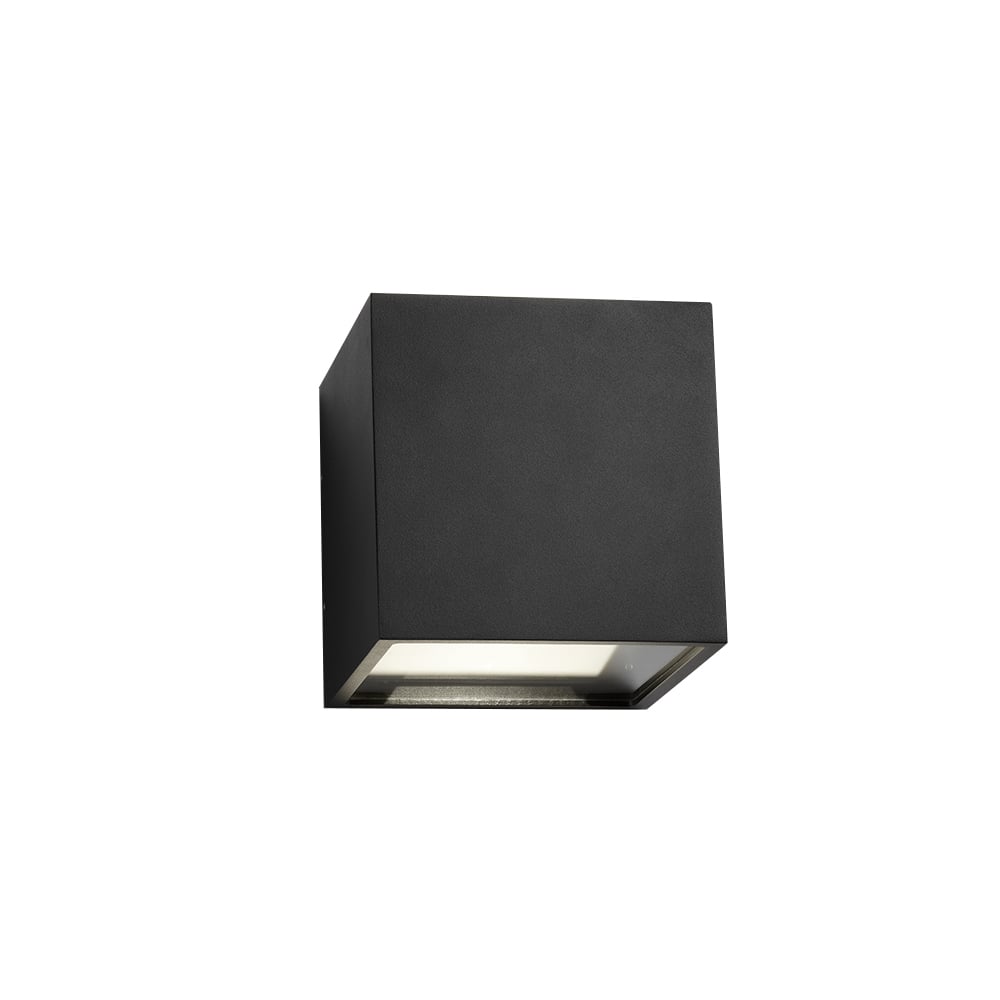 Light-Point Cube XL Up/Down muurlamp black, led
