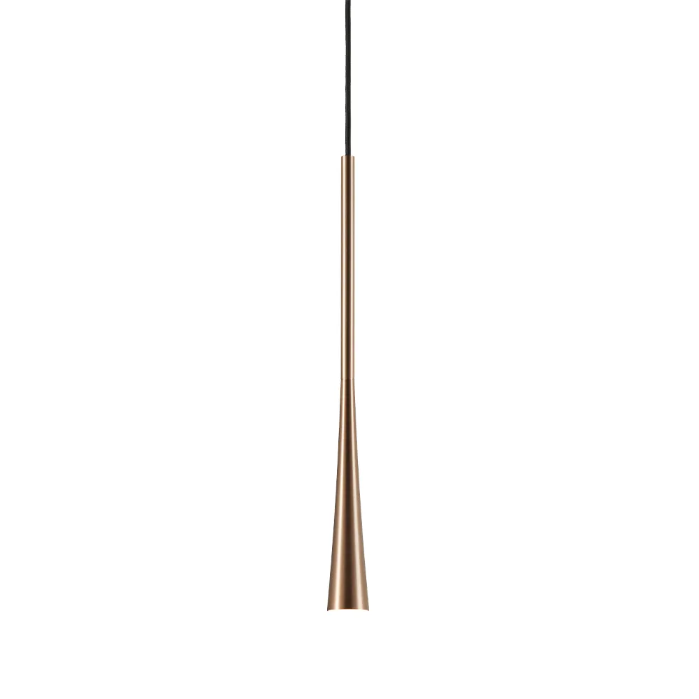Drop S1 hanglamp, rose gold Light-Point