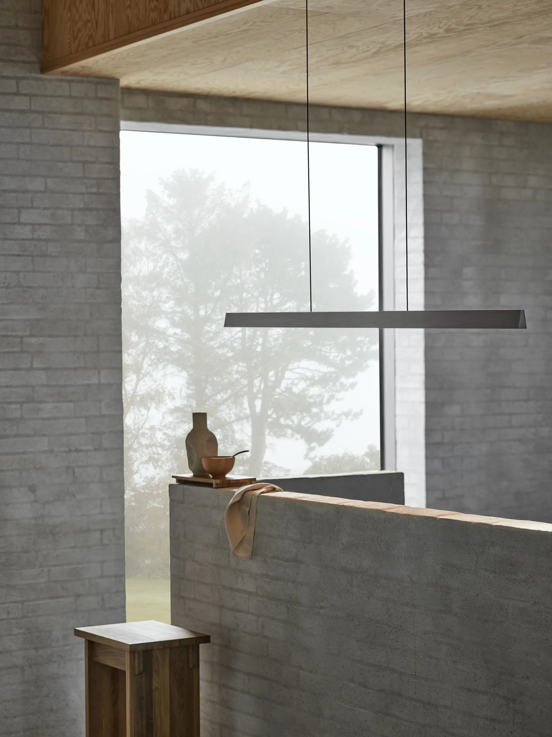 Edge Linear S1500 hanglamp switch tune, Titanium Light-Point