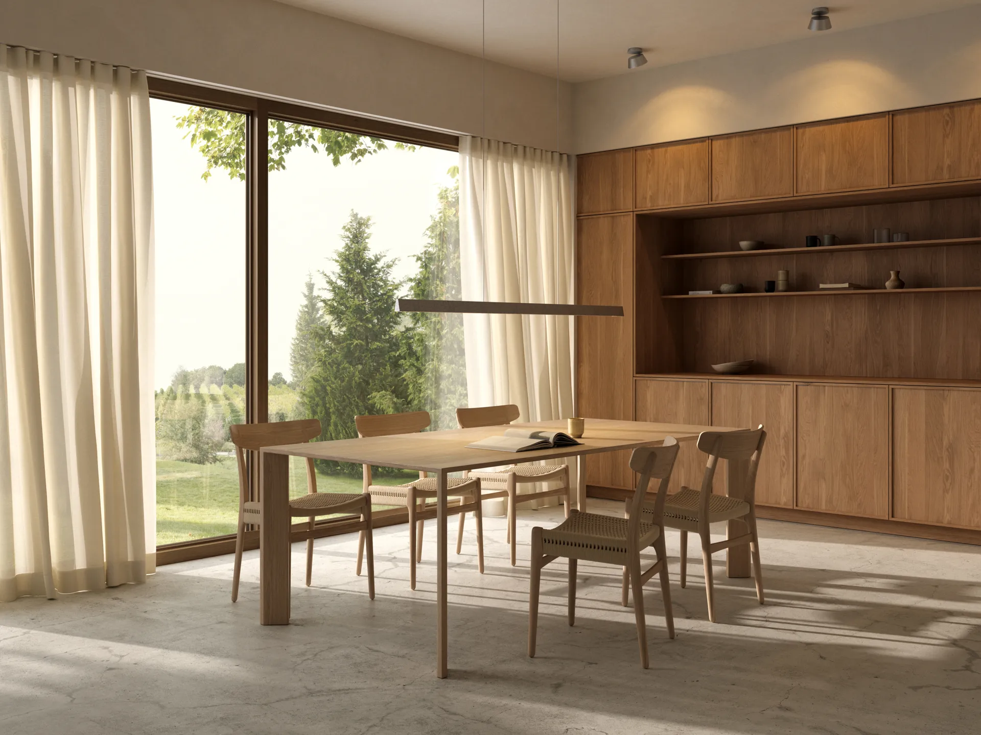 Edge Linear S1500 hanglamp switch tune, Titanium Light-Point