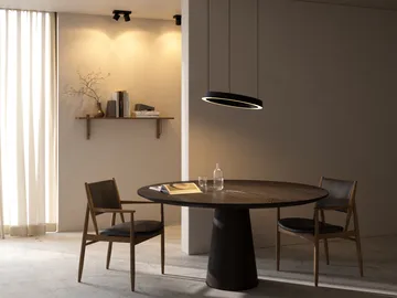 Edge round Ø40 hanglamp switch tune - Carbon black - Light-Point