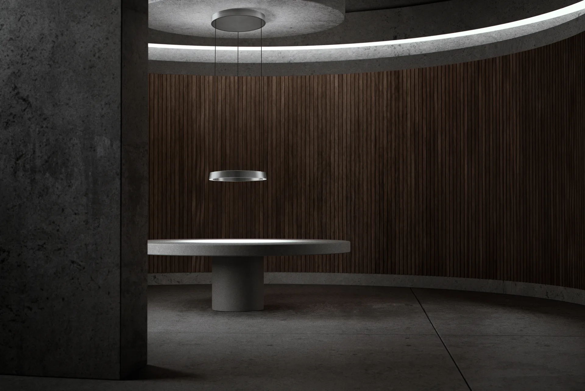 Edge round Ø40 hanglamp switch tune, Titanium Light-Point