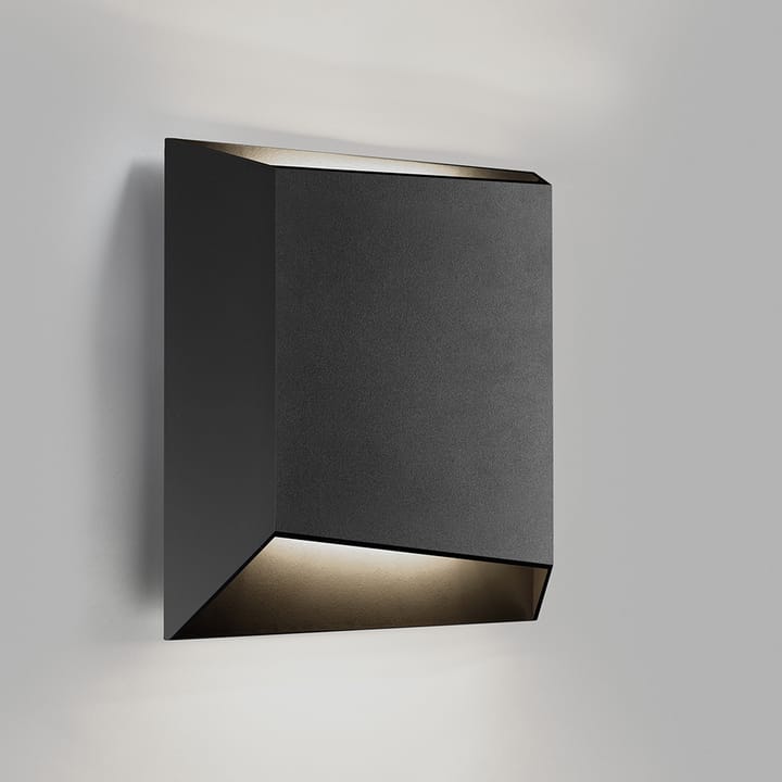 Facet W2 muurlamp, black Light-Point