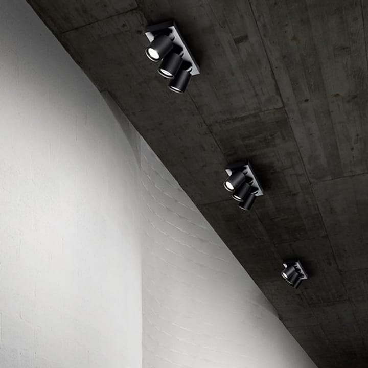 Focus 2 muur- en plafondlamp, black, 3000 kelvin Light-Point
