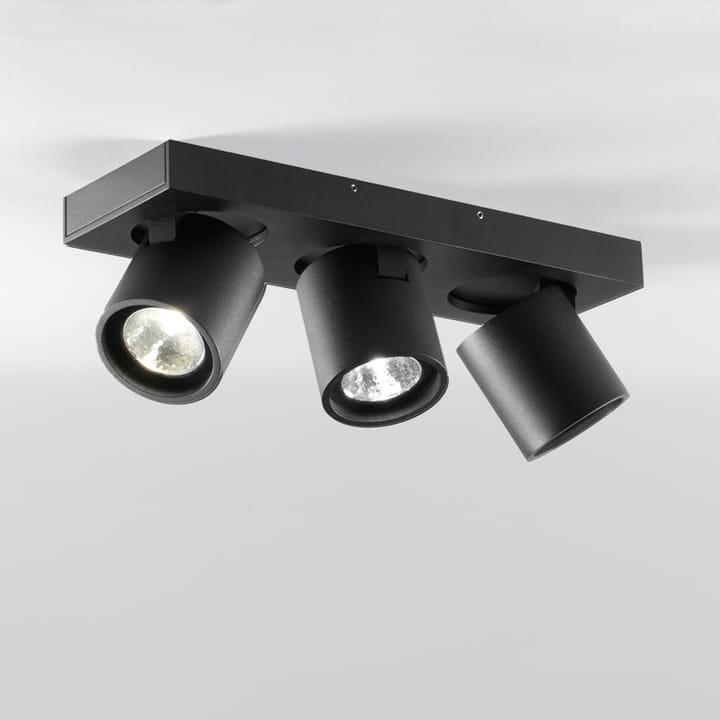 Focus 3 muur- en plafondlamp, black Light-Point