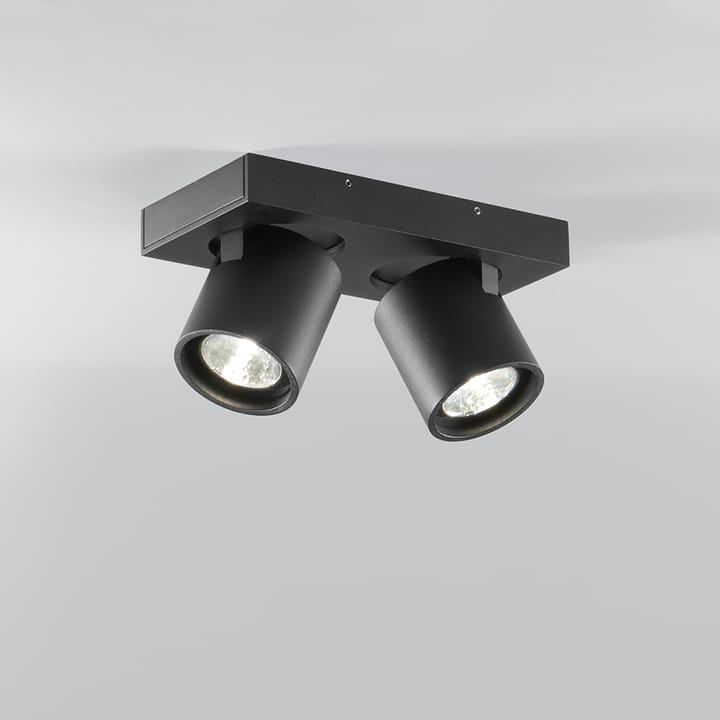 Focus Mini 2 muur- en plafondlamp - black, 3000 kelvin - Light-Point