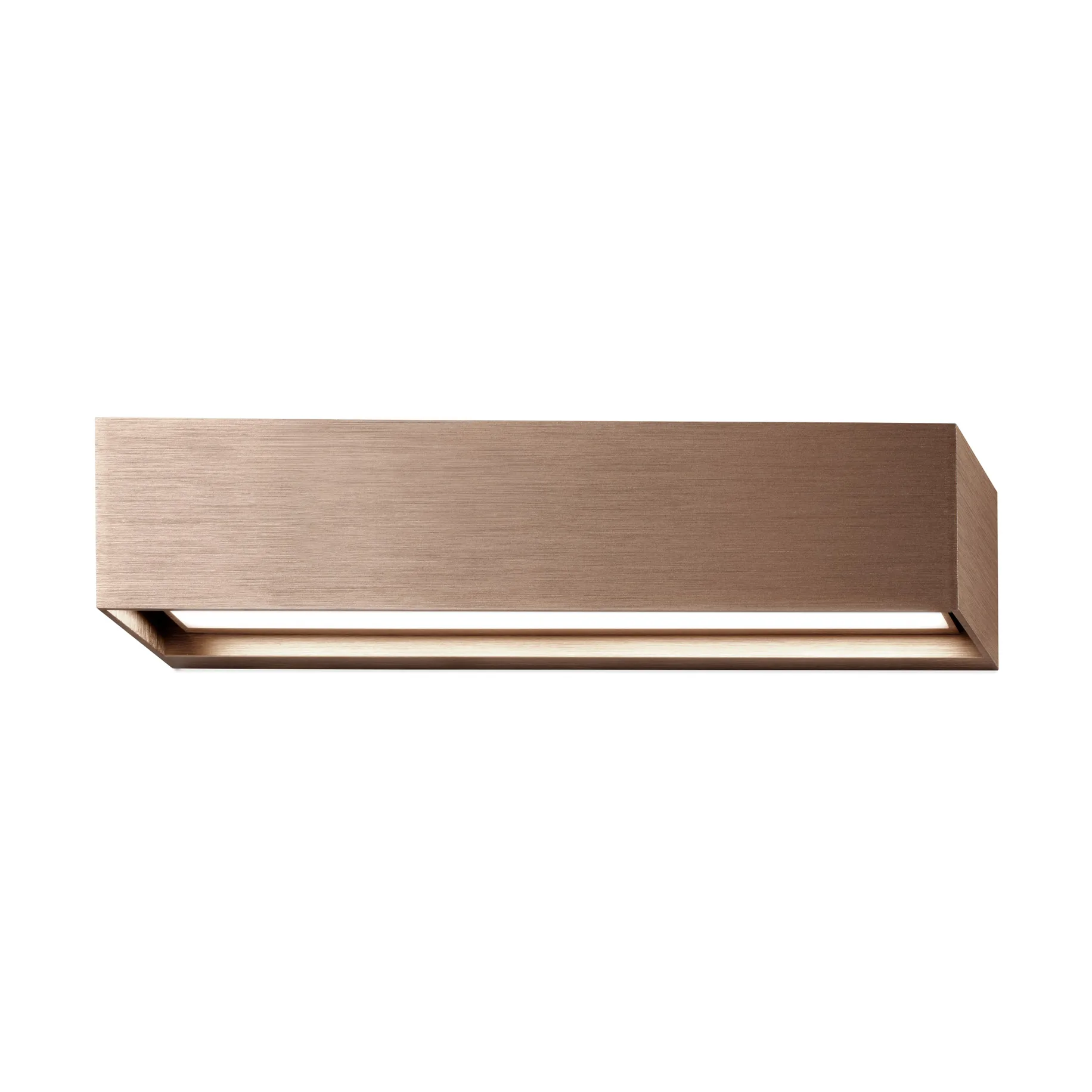 Linea W2 wandlamp switch tune, Rose gold, 7x30 cm Light-Point