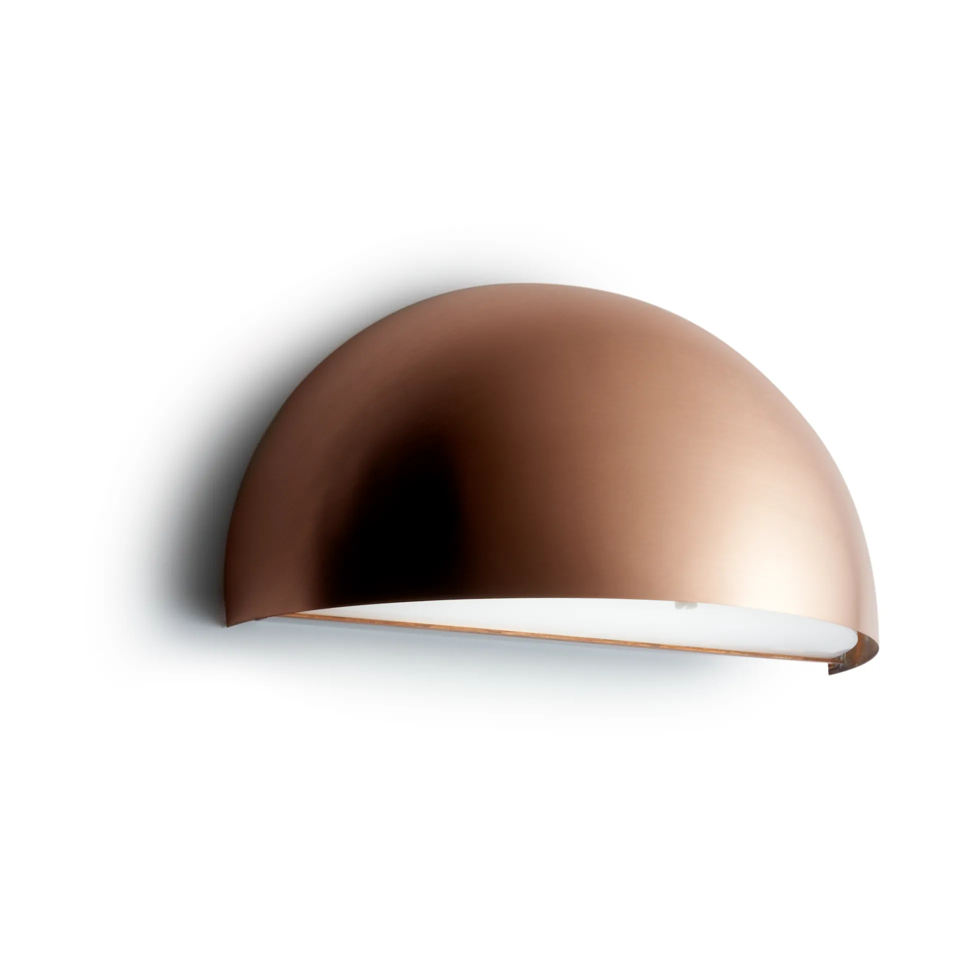 Rørhat muurlamp, Copper raw, LED Light-Point
