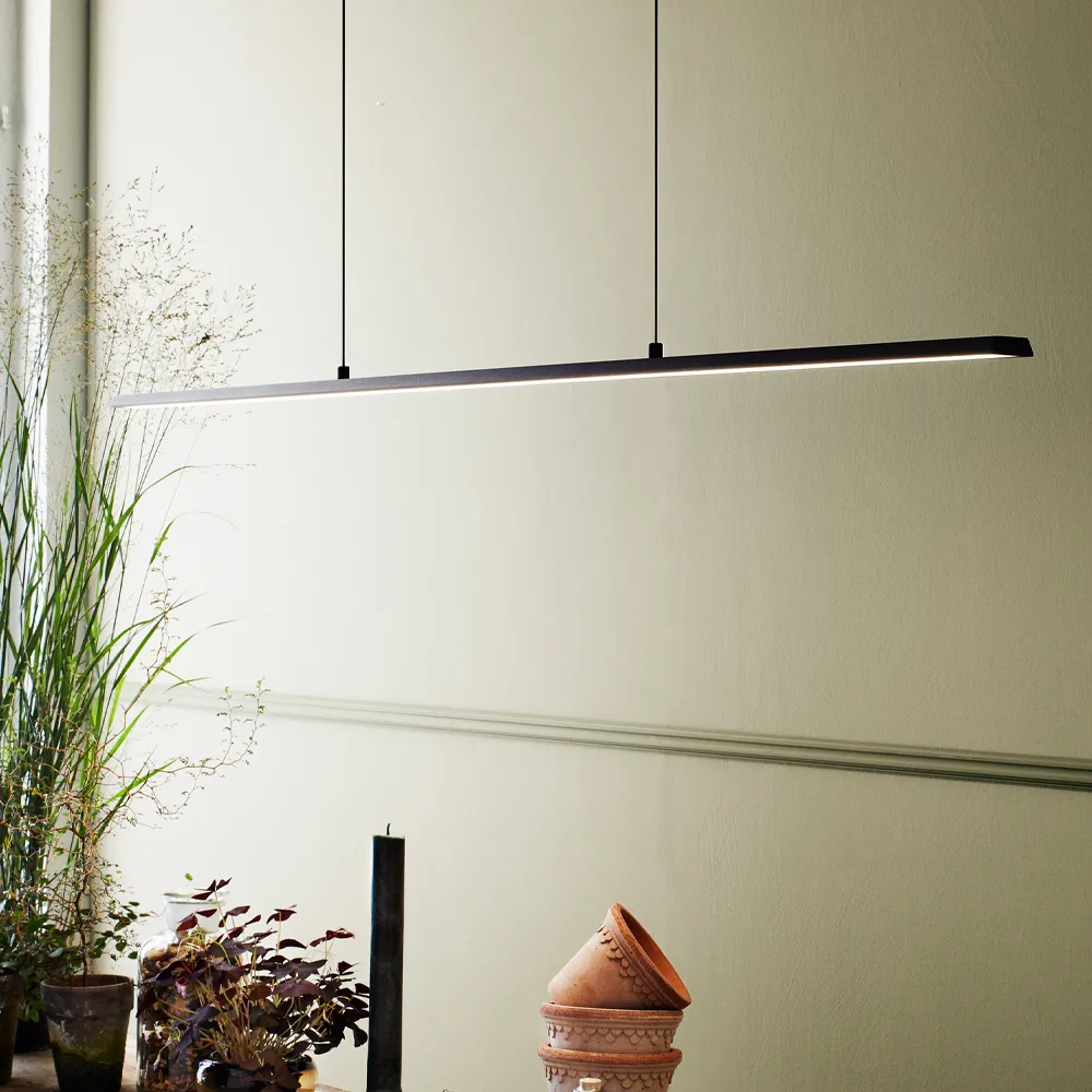Slim S1200 hanglamp, black Light-Point