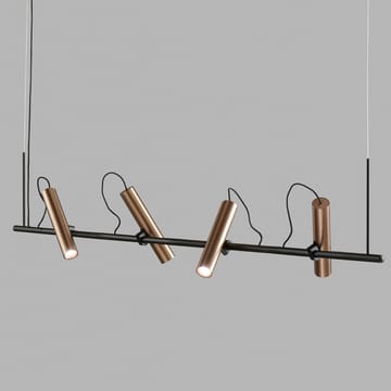 Spirit hanglamp - black/rose gold, s1500 - Light-Point